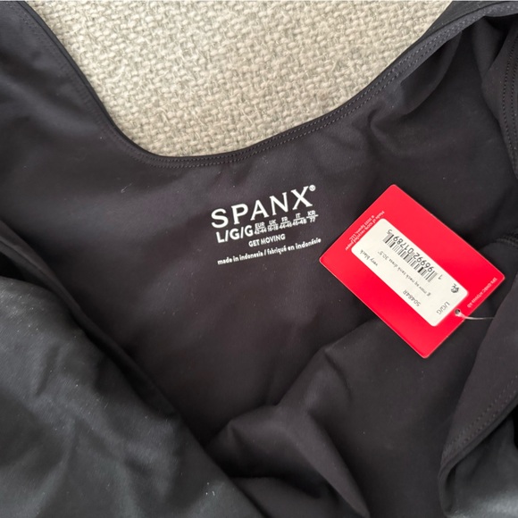 Spanx Get Moving Square neck dress, l, NWT, black - Picture 4 of 4